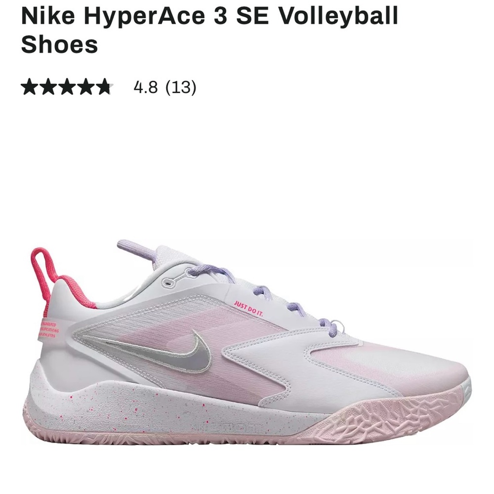 Nike Kids Sneakers - White and Pink
